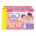 Baby Cheramy Soap Floral 5 Promo Pack