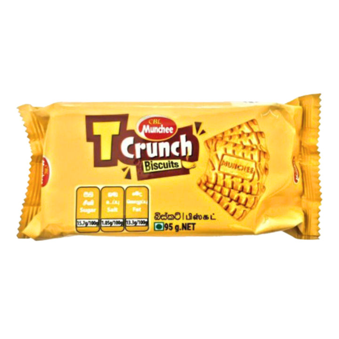 Munchee T Crunch Biscuits 95g